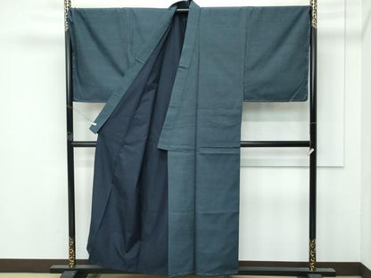 平和屋本店●極上 男性 本塩沢 アンサンブル キングサイズ 110亀甲 武田清三郎 宮田俊夫 宮田織物工場謹製 証紙付き 逸品 未使用CZAA5049s6