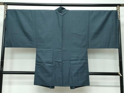 平和屋着物●極上　男性　紬　アンサンブル　160亀甲　逸品　CZAA5051s6