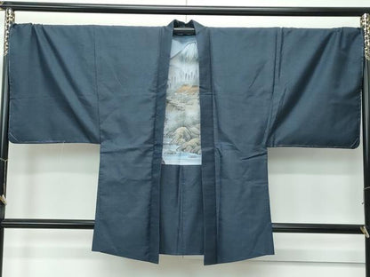 平和屋着物●極上　男性　本場大島紬　アンサンブル　100亀甲　総詰め　逸品　未使用　CZAA5052s6