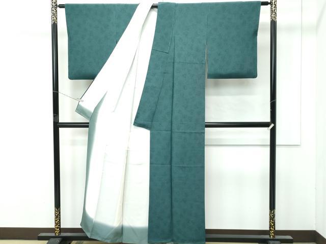 平和屋着物●極上　重要無形文化財　人間国宝　中村勇二郎　江戸小紋　国宝平等院雲中供養菩薩像五十二　革色地　逸品　CZAA5063s6