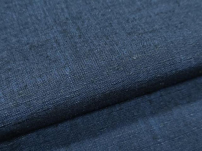 平和屋着物●極上　男性　紬　アンサンブル　色無地　藍鉄色　逸品　未使用　CZAA5068s6