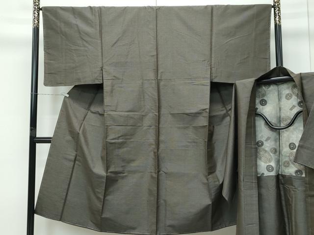 平和屋着物●極上　男性　本場大島紬　アンサンブル　80亀甲　総詰め　逸品　未使用　CZAA5069s6