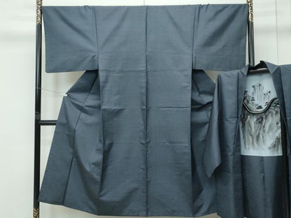 平和屋着物●極上　男性　本場大島紬　アンサンブル　120亀甲　総詰め　逸品　CZAA5070s6