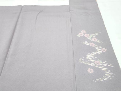 平和屋着物●極上　訪問着　草花霞文　暈し染め　金通し地　逸品　CZAA5085s6
