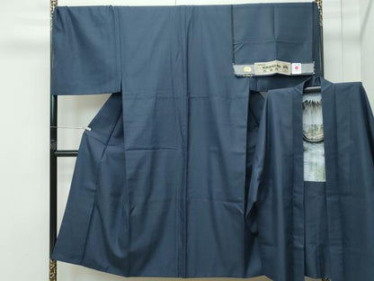 平和屋着物●極上　男性　大島紬　アンサンブル　100亀甲　反端付き　逸品　CZAA5089s6
