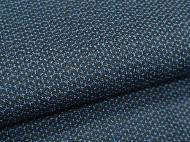 平和屋着物●極上　男性　大島紬　アンサンブル　100亀甲　反端付き　逸品　CZAA5089s6