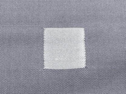 平和屋着物●極上　訪問着　紬地　総刺繍　刺し子　麻の葉文様　さが美扱い　消炭色地　逸品　未使用　CZAA5095s6