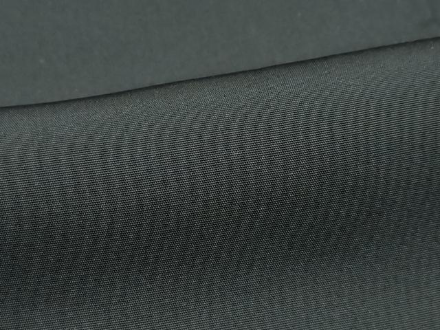 平和屋着物∞極上　男性　黒紋付　長羽織　羽裏：風景文　反端付き　逸品　未使用　CZAA5097s6
