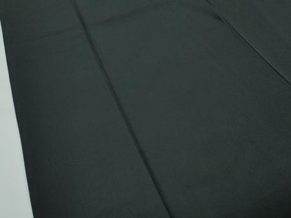 平和屋本店●極上　男性　黒紋付　長羽織セット　羽裏：虎　逸品　CZAA5098s6