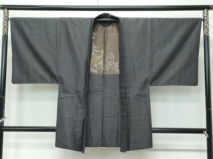 平和屋着物●極上　男性　紬　アンサンブル　霞文　逸品　未使用　CZAA5106s6