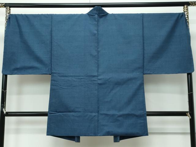 平和屋着物●極上　男性　紬　アンサンブル　キングサイズ　網代織　逸品　未使用　CZAA5107s6