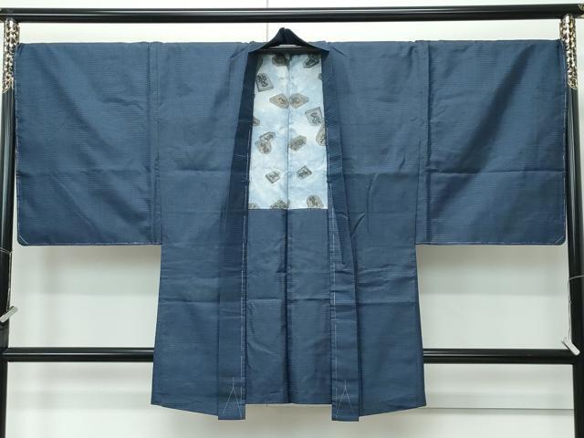 平和屋着物●極上　男性　本場大島紬　アンサンブル　100亀甲　総詰め　逸品　未使用　CZAA5108s6