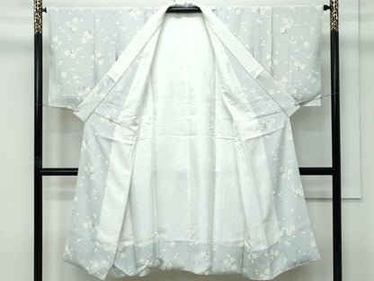 平和屋着物●上質な長襦袢　袷　舞桜　蕎麦切色地　逸品　未使用　CZAA5110s6
