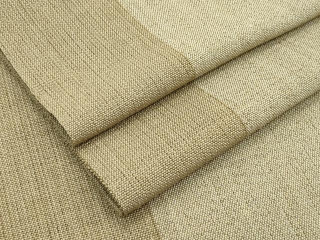 平和屋着物●極上　八寸名古屋帯　縞　絹科布　逸品　CZAA5125s6