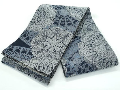 平和屋着物●極上　両面　半幅帯　正倉院　逸品　未使用　CZAA5131s6