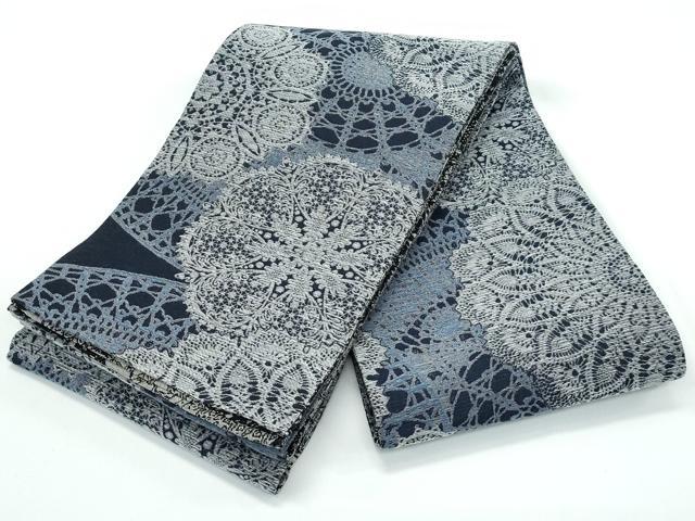 平和屋着物●極上　両面　半幅帯　正倉院　逸品　未使用　CZAA5131s6