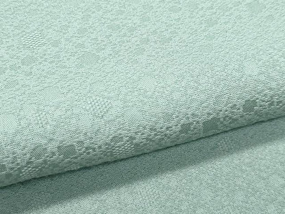 平和屋着物●極上　色無地　山葵色　箔散らし　逸品　未使用　CZAA5141s6