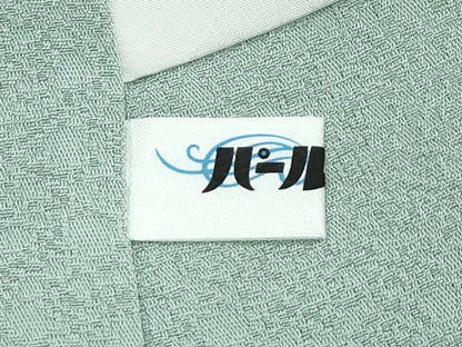 平和屋着物●極上　色無地　山葵色　箔散らし　逸品　未使用　CZAA5141s6
