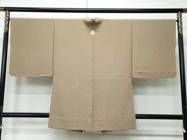 平和屋着物∞極上　男性　羽織　肥後煤竹色　逸品　CZAA5156s6