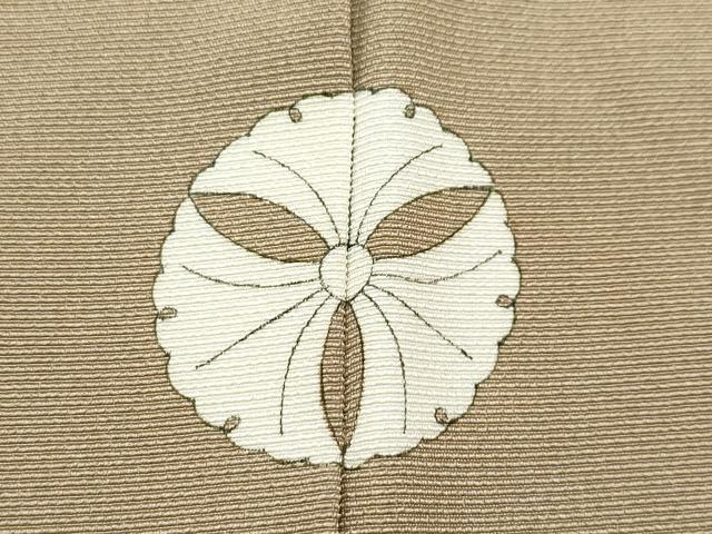 平和屋着物∞極上　男性　羽織　肥後煤竹色　逸品　CZAA5156s6