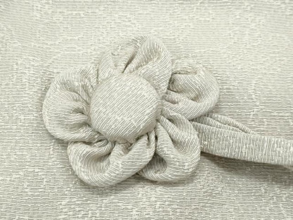 平和屋着物∞極上　道中着　ロング丈　単衣　お召地　葡萄唐草地紋　逸品　CZAA5160s6