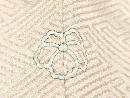 平和屋本店●極上　創業460年・千總　訪問着　駒刺繍　亀甲草花文　暈し染め　金彩　雄黄色地　逸品　CZAA5165s6