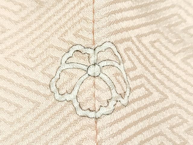 平和屋本店●極上　創業460年・千總　訪問着　駒刺繍　亀甲草花文　暈し染め　金彩　雄黄色地　逸品　CZAA5165s6