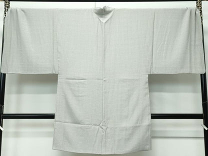 平和屋着物∞極上　男性　キングサイズ　長羽織　網目文様　逸品　CZAA5185s6