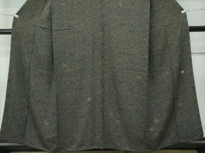 平和屋着物●極上　池田重子コレクション　小紋　葉尽くし　金彩　逸品　CZAA5187s6