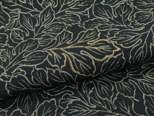 平和屋着物●極上　池田重子コレクション　小紋　葉尽くし　金彩　逸品　CZAA5187s6