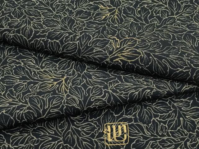 平和屋着物●極上　池田重子コレクション　小紋　葉尽くし　金彩　逸品　CZAA5187s6