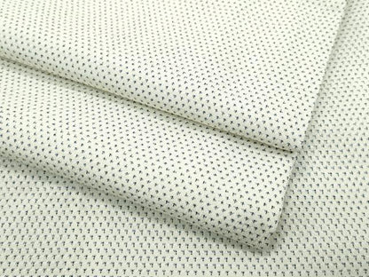 平和屋着物●極上　本塩沢　蚊絣　反端付き　逸品　CZAA5191s6