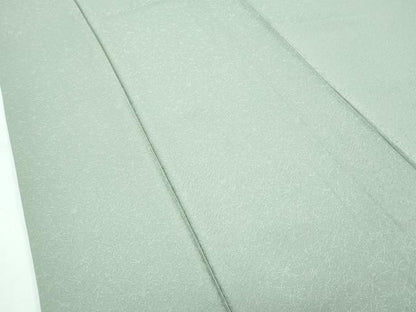 平和屋着物●極上　色無地　柳茶色　氷割地紋　トールサイズ　逸品　CZAA5193s6