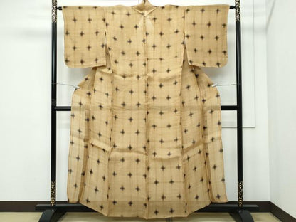 平和屋本店＊夏物　芭蕉布　手積み芭蕉糸100％　逸品　CZAA5197s6