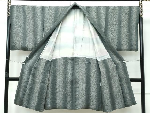 平和屋着物∞極上　道中着　間道　たたき染め　逸品　CZAA5207s6