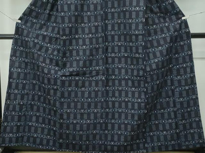 平和屋着物▽極上　久留米絣　単衣　亀甲舞蝶文　綿　逸品　CZAA5220s6