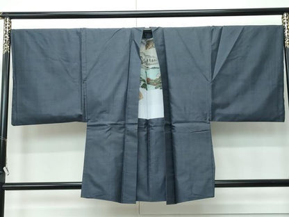 平和屋着物●極上　男性　本場大島紬　アンサンブル　100亀甲　総詰め　逸品　CZAA5230s6