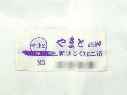 平和屋本店▽極上 西陣 陣屋 印度野蚕糸 単衣 マハラジャ やまと誂製 証紙付き 逸品 未使用 CZAA5236s6