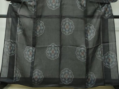 平和屋本店＊極上　夏物　重要無形文化財　本場宮古上布　正倉院　苧麻　逸品　未使用　CZAA5242s6
