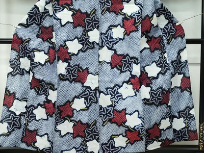 平和屋着物∴極上 夏物 浴衣 有松鳴海絞り 楓 綿 逸品 CZAA5252s6