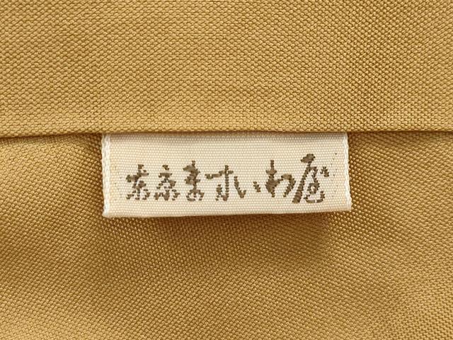 平和屋着物●極上　本場結城紬　重要無形文化財　100亀甲　色紙重ね文様　ますいわ屋扱い　証紙付き　逸品　未使用　CZAA5253s6
