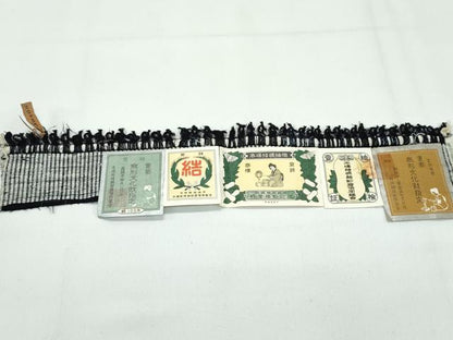 平和屋着物●極上　本場結城紬　重要無形文化財　100亀甲　色紙重ね文様　ますいわ屋扱い　証紙付き　逸品　未使用　CZAA5253s6
