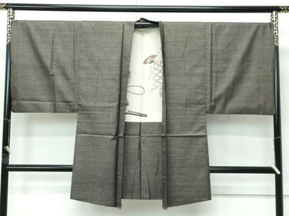 平和屋着物●極上　男性　本場大島紬　アンサンブル　100亀甲　総詰め　山田逸郎作　証紙付き　逸品　CZAA5256s6