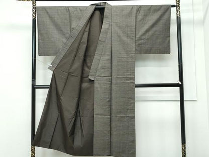 平和屋着物●極上　男性　本場大島紬　アンサンブル　100亀甲　総詰め　逸品　CZAA5257s6