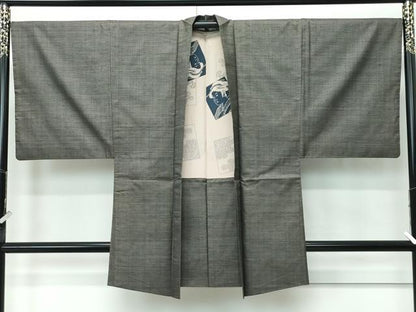 平和屋着物●極上　男性　本場大島紬　アンサンブル　100亀甲　総詰め　逸品　CZAA5257s6