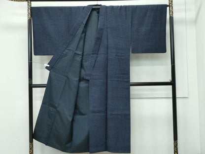 平和屋着物●極上　男性　結城紬　アンサンブル　杢　逸品　CZAA5260s6