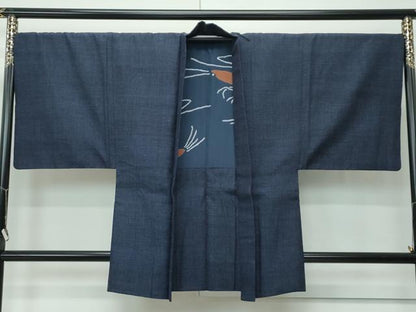 平和屋着物●極上　男性　結城紬　アンサンブル　杢　逸品　CZAA5260s6