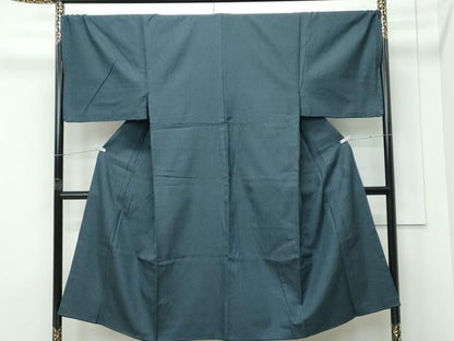 平和屋着物●極上　男性　お召　キングサイズ　120亀甲　逸品　CZAA5263s6