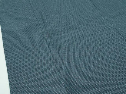 平和屋着物●極上　男性　お召　キングサイズ　120亀甲　逸品　CZAA5263s6