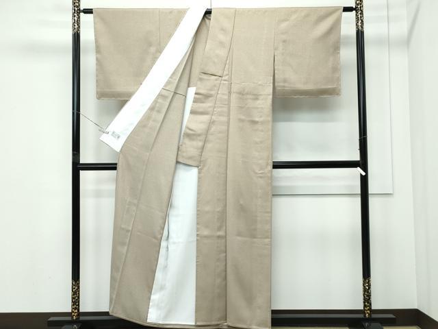 平和屋着物▽極上 洗える最高級着物 ＜英＞はなぶさ謹製 小紋 単衣 ドット 逸品 未使用 CZAA5266s6